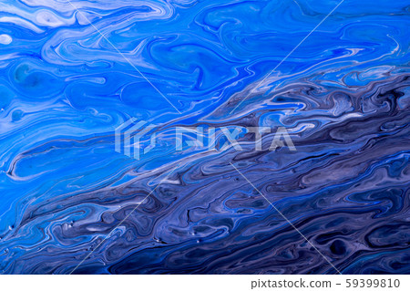 Abstract texture of liquid acrylic. Part of image. 59399810