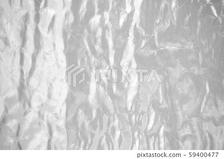 Shiny silver leaf foil texture background 59400477