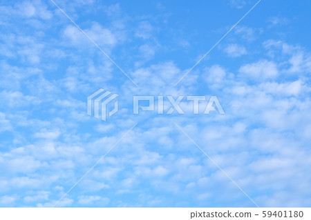 Beautiful Blue Sky with Fluffy White Clouds Beautiful Blue Sky with Fluffy White Clouds 59401180