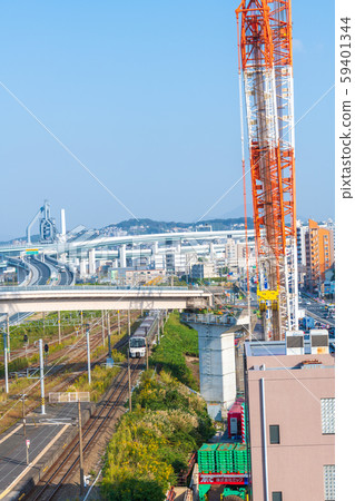 Kurosaki bypass extension construction work [Fukuoka] 59401344