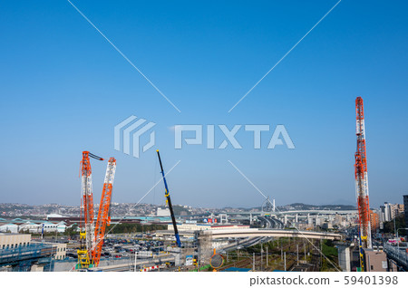 Kurosaki bypass extension construction work [Fukuoka] 59401398