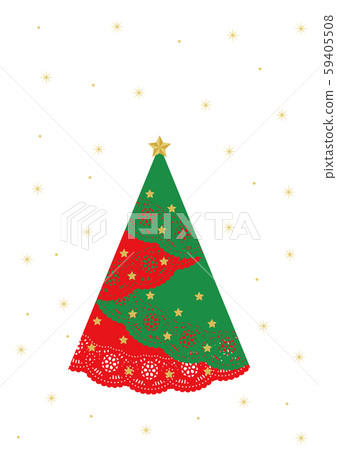 Lace paper christmas tree Lace paper christmas tree 59405508
