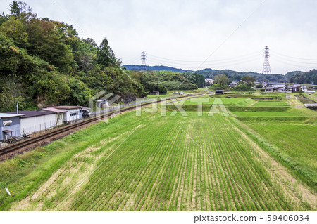 Landscape of Iwamura, Ena City, Gifu Prefecture 59406034