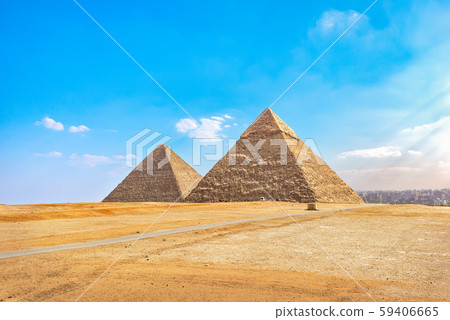 Khafre and Cheops pyramids 59406665