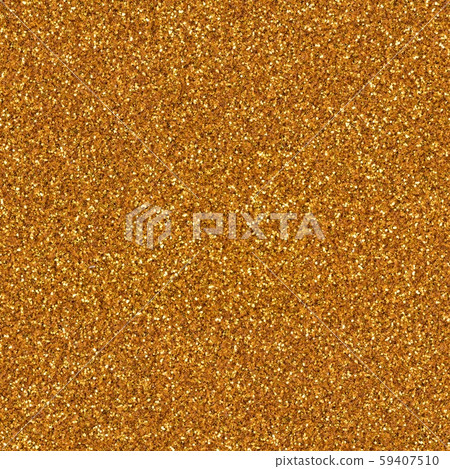 Elegant golden glitter, sparkle confetti texture. Christmas abstract background, seamless pattern. 59407510