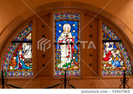 Christ Stained Glass 59407968