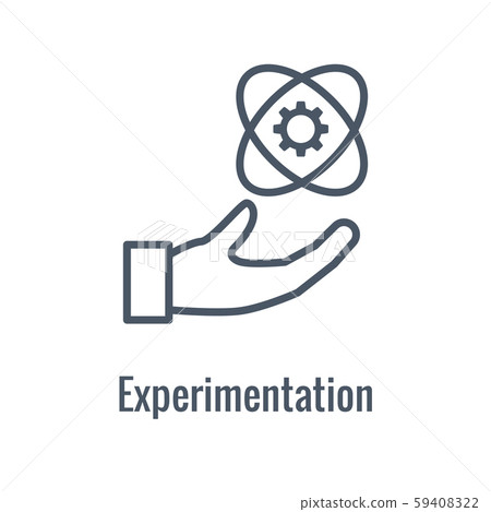 Science and Research Icon with one part of the Science and Research Icon with one part of the 59408322