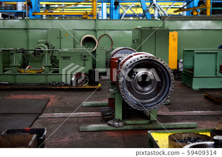 Manufacture process rear axle and AC electromechanical transmission with electric differentials 59409314