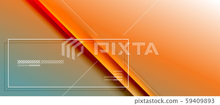 Trendy simple fluid color gradient abstract background with dynamic straight shadow line effect 59409893