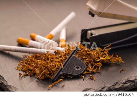 cigarette machine with tobacco and cigarettes cigarette machine with tobacco and cigarettes 59410104