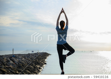 Women Yoga Stretch Fitness Women Yoga Stretch Fitness 59410116