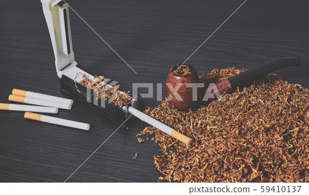 cigarette machine with tobacco and cigarettes 59410137