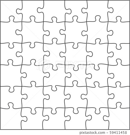 jigsaw puzzle grid background. tile vector illustration jigsaw puzzle grid background. tile vector illustration 59411458