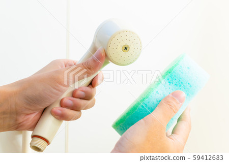 清潔淋浴噴頭用海綿擦 59412683