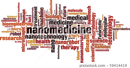 Nanomedicine word cloud Nanomedicine word cloud 59414419