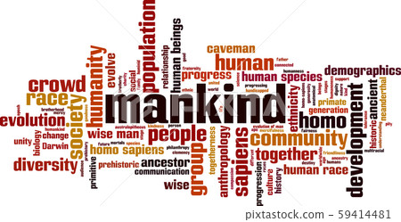 Mankind word cloud 59414481