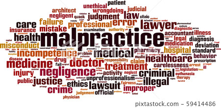 Malpractice word cloud 59414486