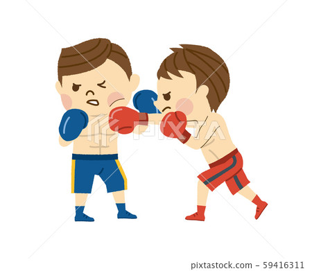 Boxing men Boxing men 59416311