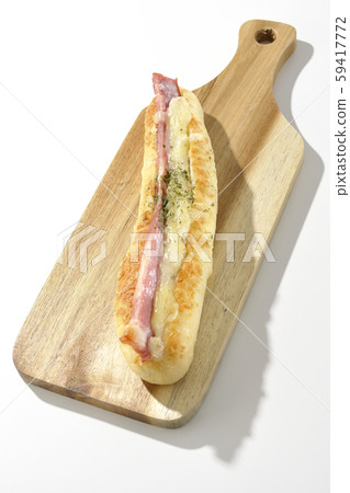 Ham and mayonnaise side dish bread Ham and mayonnaise side dish bread 59417772