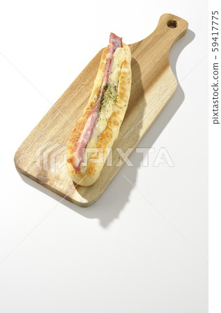 Ham and mayonnaise side dish bread 59417775