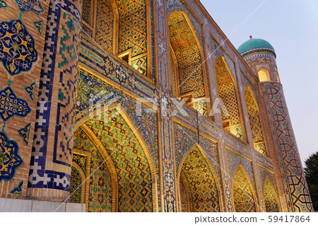 Night view of Registan Square (Uzbekistan) 59417864