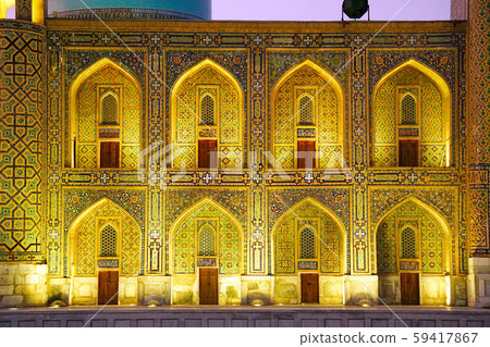 Night view of Registan Square (Uzbekistan) Night view of Registan Square (Uzbekistan) 59417867