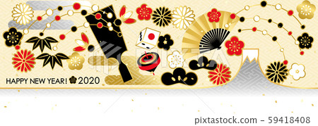 日本富士山新年 59418408