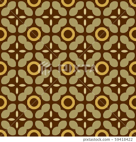 Retro flower pattern seamless Retro flower pattern seamless 59418422