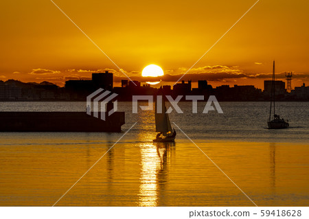 Sunset at Odo Park 59418628