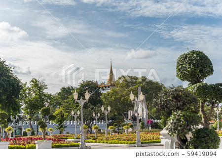 Wat Ratchanatdaram and Loha Prasat (iron castle) Wat Ratchanatdaram and Loha Prasat (iron castle) 59419094