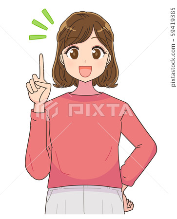 插图素材: 动漫漫画女插画便衣大学生 查看全部