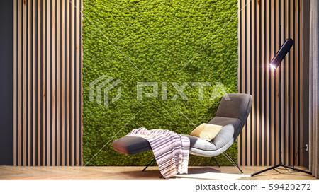 Modern bright interior . 3D rendering 59420272