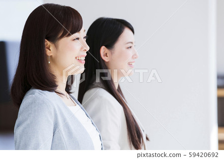 Business team share office woman office Business team share office woman office 59420692