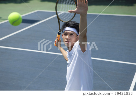 Male sports tennis 59421853