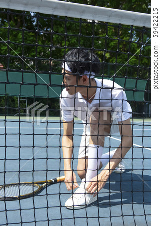 Male sports tennis 59422215