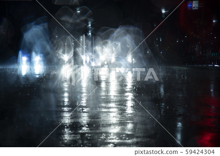 Wait on a rainy road Wait on a rainy road 59424304