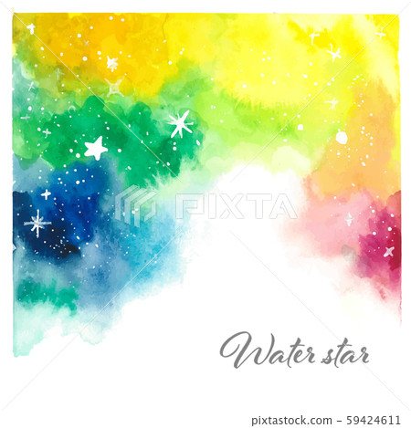 水彩背景 水彩背景 59424611