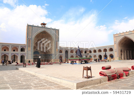 Courtyard of Masjid-e Jameh Mosque, Isfahan, Iran 59431729