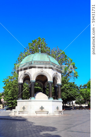 German Fountain in old Hippodrome, Sultanahmet 59431731