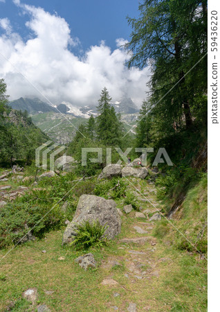 Hiking in mountain extreme travel vacation 59436220
