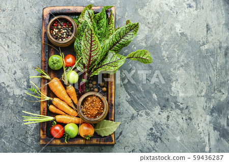 Fresh vegetables for salad Fresh vegetables for salad 59436287