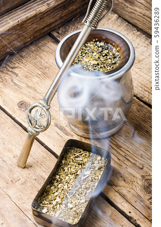 Yerba mate tea - Stock Photo [59436289] - PIXTA