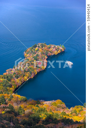 從Hangetsusan天文台看Haccho Dejima和中禪寺湖 59440414