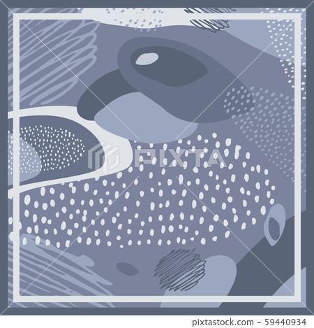 Design a silk scarf in pastel colors. 59440934