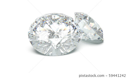 Diamond background white CG 59441242