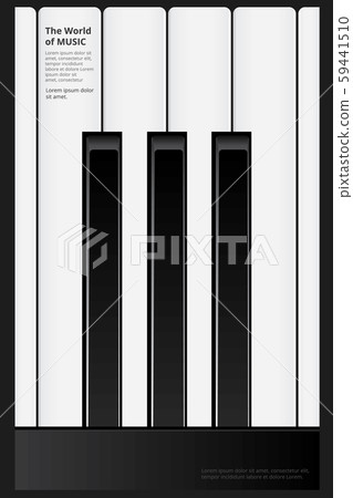 The World of Music Poster Vector Illustration The World of Music Poster Vector Illustration 59441510