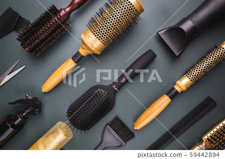Various hair dresser tools Various hair dresser tools 59442894