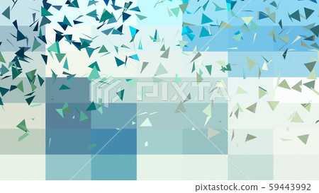 CG particle triangle confetti square background CG particle triangle confetti square background 59443992