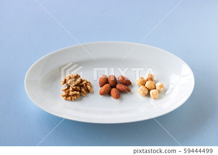 Mixed nuts low sugar food Mixed nuts low sugar food 59444499