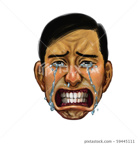 厚塗,驚喜,憤怒,緊握,磨牙症,光頭,真實,手繪, 厚塗,驚喜,憤怒,緊握,磨牙症,光頭,真實,手繪, 59445111